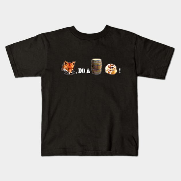 Fox, do a Barrel Roll! Kids T-Shirt by CCDesign